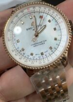 Breitling Navitimer Mother of Pearl Dial 35mm - Image 5