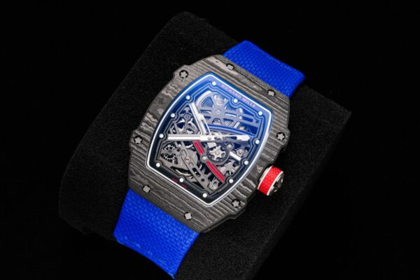 Richard Mille 99mm RM67-02 Carbon Fibre Integrated