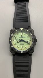 Bell & Ross 42mm Ceramic Rubber Strap Shipping - Image 2