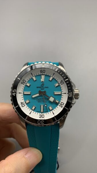Breitling Superocean Tiffany Blue Dial 42mm