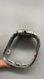 BV Factory Cartier Santos Brown Dial 35mm - Image 4