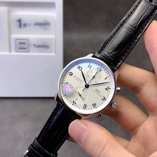 IWC Portugieser Chronograph Black Dial