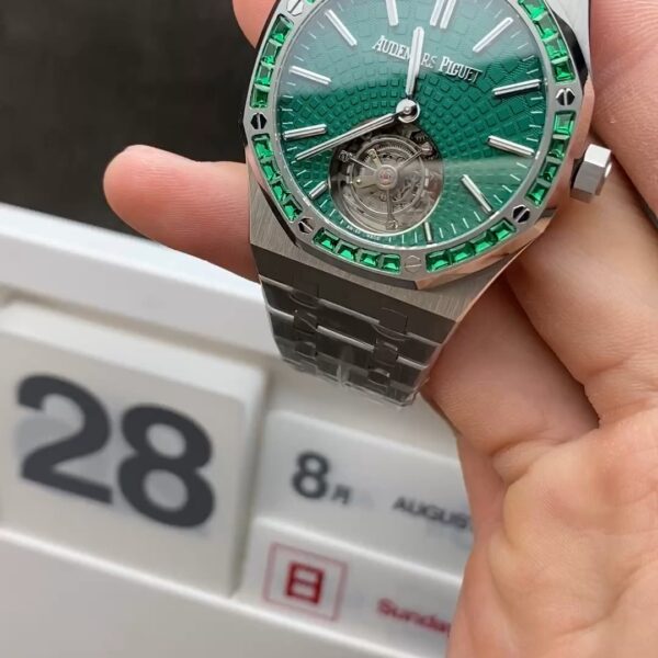 R8 Factory Audemars Piguet Diamond Bezel Tourbillon Shipping