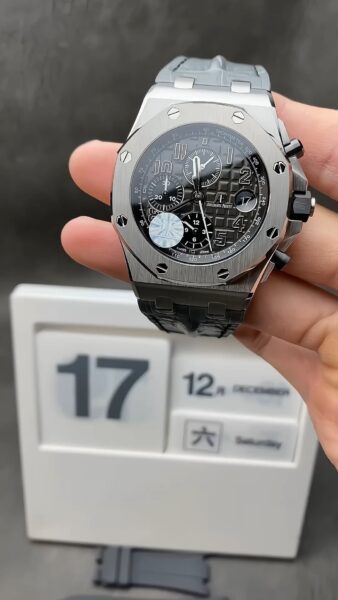 JF Factory Audemars Piguet Chronograph Leather Strap Shipping