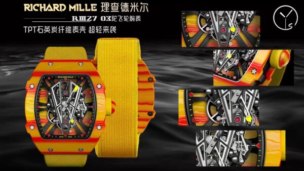 Richard Mille 50mm RM2703 Tourbillon Case TPT