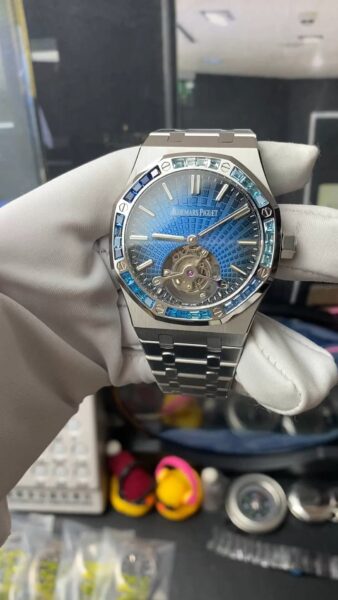 R8 Factory Audemars Piguet Diamond Bezel Tourbillon