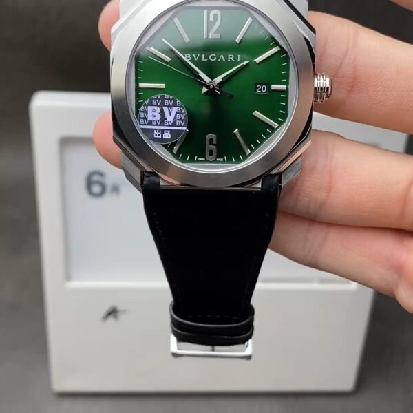 BV Factory Bvlgari Olive Green Dial Shipping