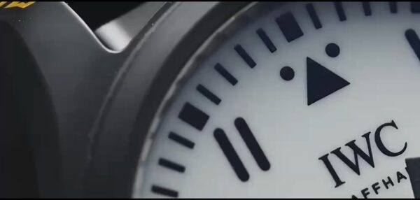 IWC Black Dial IWCA Bracelet Bracelet. Limited
