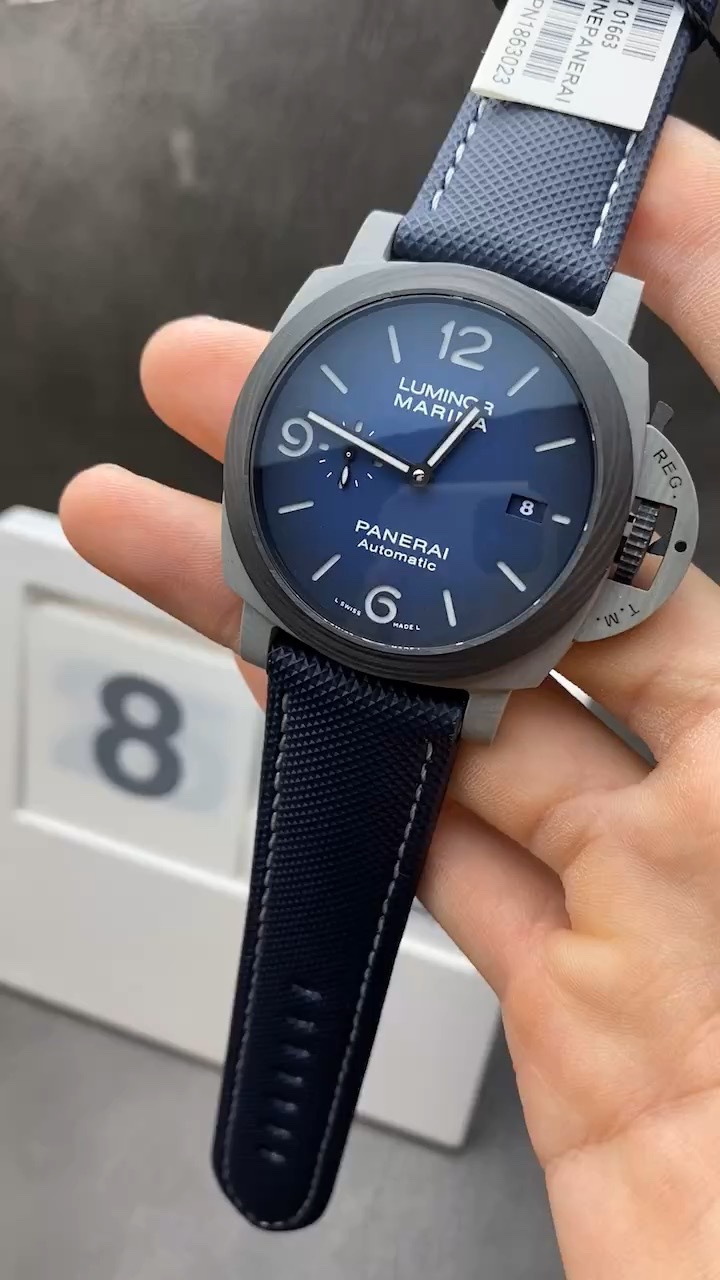 o1691559703_1854 VS Factory Panerai Pam1663 Carbon Fibre Shipping - Image 1
