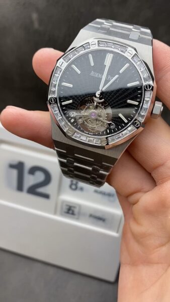 R8 Factory Audemars Piguet Diamond Bezel Tourbillon Shipping