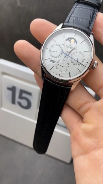 V9 Factory Jaeger-LeCoultre Perpetual Calendar Moonphase Shipping