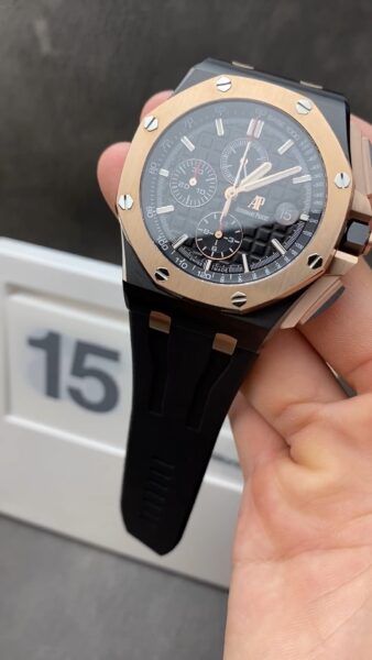 Audemars Piguet Chronograph Rose Gold Ceramic